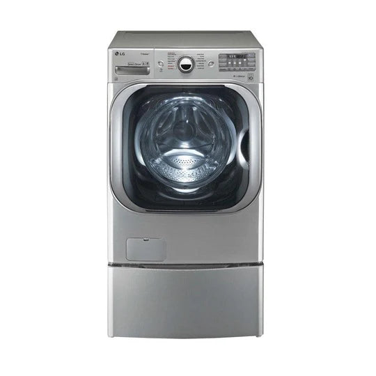 LG High Efficiency Front Load Washer & Pedestal WM8980HVA - Grade A/S