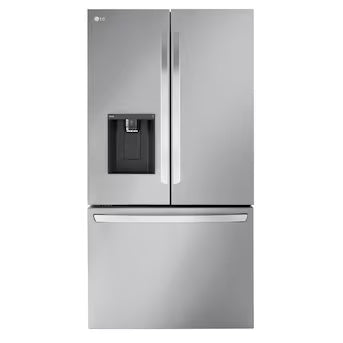 LG Standard-Depth French 3 Door Fridge LRFXS3106S - Grade B/WH