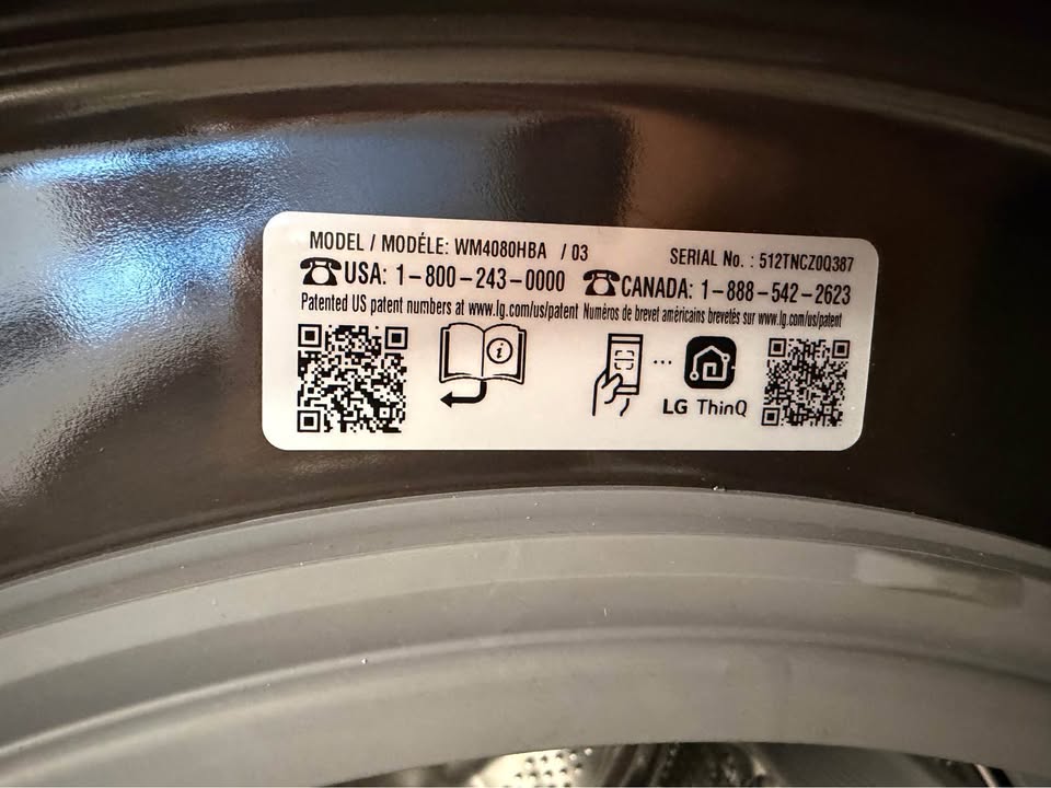 LG - 4.5 Cu. Ft. High-Efficiency Smart Front Load Washer with TurboWash® 360°, Steam and Built-In Intelligence - Black Steel - WM4080HBA