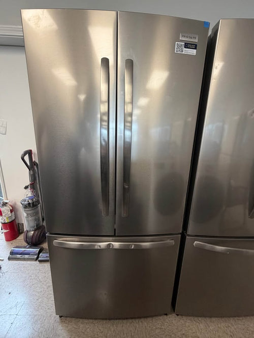 Frigidaire - 31.5 in. 17.6 Cu. Ft. Counter-Depth French Door Refrigerator with Ice Maker - Fingerprint-Resistant Stainless Steel Look - FRFG1723AV