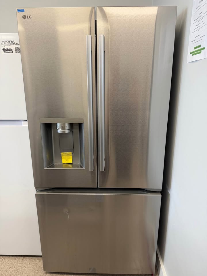LG - 33 in. 24.5 Cu. Ft. Standard-Depth MAX Smart French Door Refrigerator with Dual Ice - PrintProof Stainless Steel - LF25H6330S
