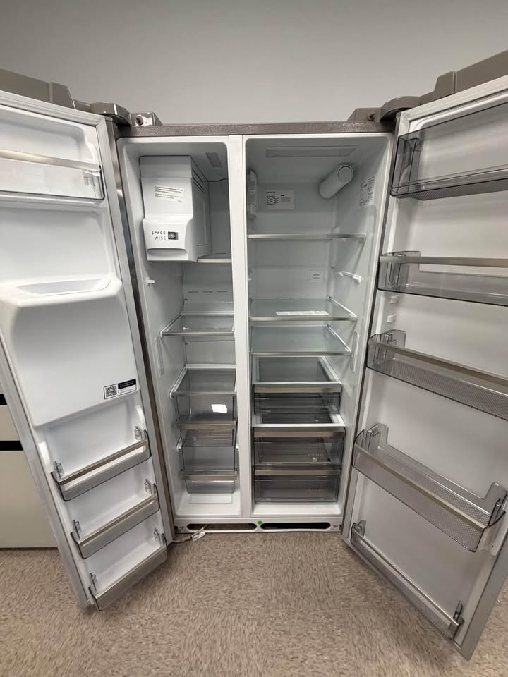 Frigidaire Professional - 36 in. 22.3 Cu. Ft. Counter-Depth Side-by-Side Refrigerator with Ice & Water Dispenser - Smudge-Proof Stainless Steel - PRSC2222AF