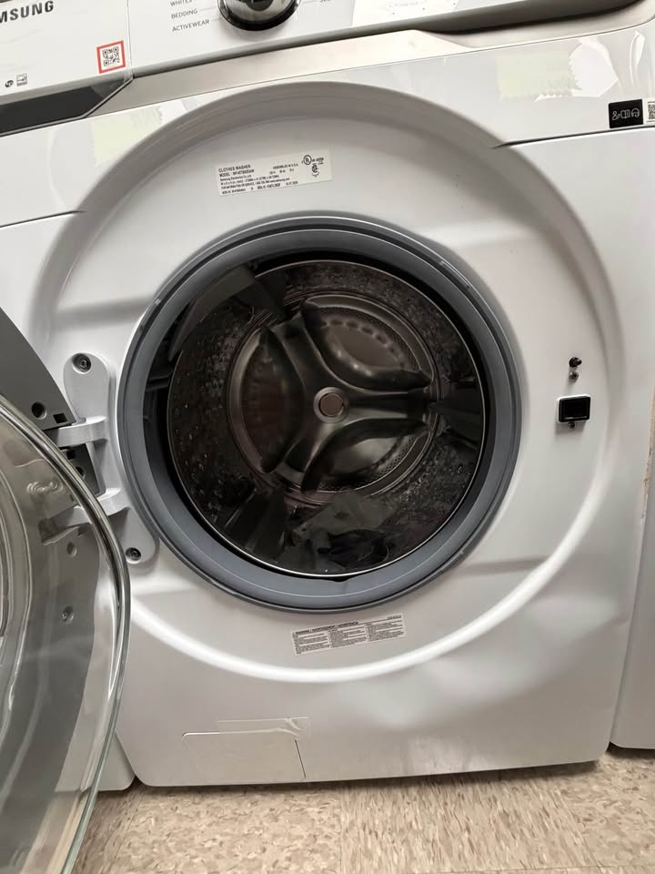Samsung 4.5 Cu. Ft. Front Load Washer – White – WF45T6000AW