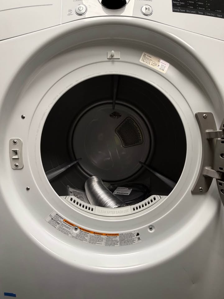 LG 7.4 Cu. Ft. Smart Electric Dryer – White – DLEX4000W