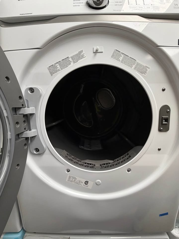 Samsung 7.5 Cu. Ft. Electric Dryer – White – DVE45T6000W