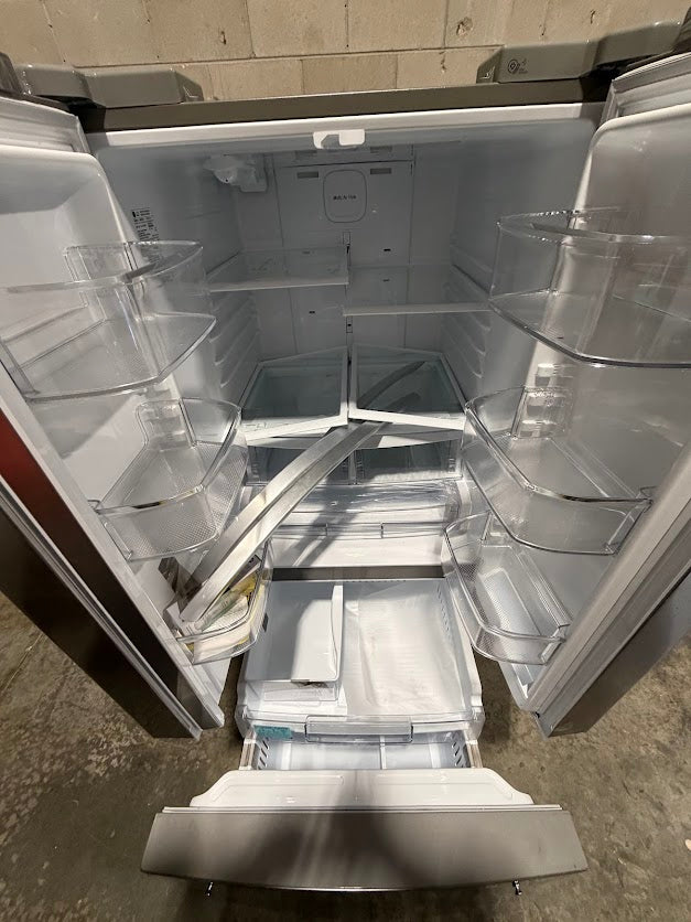 LG Counter-Depth MAX French 3 Door Fridge LCFS22EXS - Grade C/WH