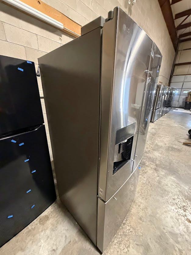 LG Counter-Depth MAX French 3 Door Fridge LCFS22EXS - Grade C/WH