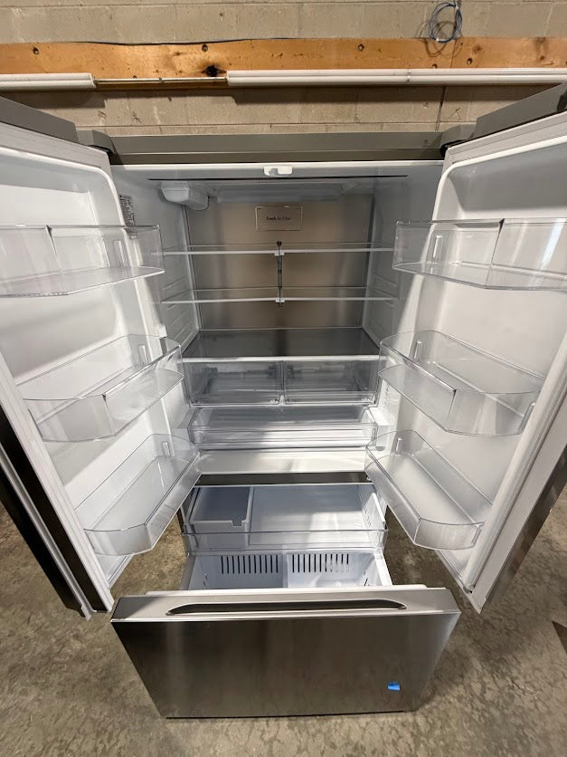 LG Counter-Depth Zero Clearance French 3 Door Fridge LF25Z6211S - Grade B/WH