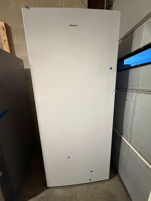 Hisense Upright Freezer CFU21N6AWE - Grade A/WH