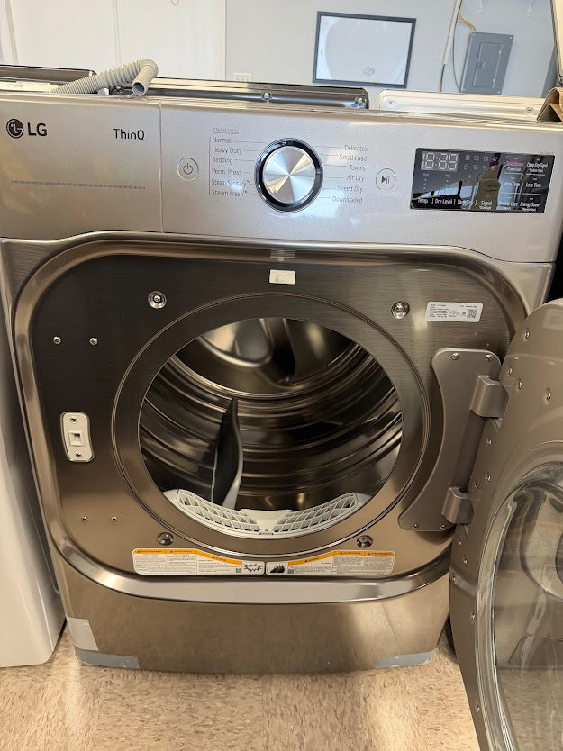 LG TurboSteam Electric Dryer DLEX8980V - Grade A/S