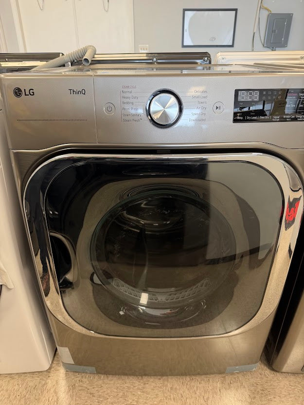 LG TurboSteam Electric Dryer DLEX8980V - Grade A/S