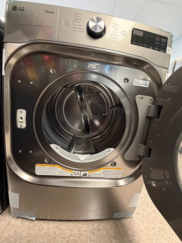 LG TurboSteam Electric Dryer DLEX8980V - Grade A/S
