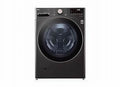 LG 4.5 Cu. Ft. Smart Front Load Washer – Black Steel – WM4080HBA