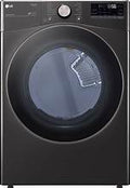 LG 7.4 Cu. Ft. Smart Electric Dryer – Black Steel – DLEX4000B