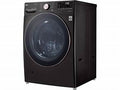 LG 4.5 Cu. Ft. Smart Front Load Washer – Black Steel – WM4080HBA