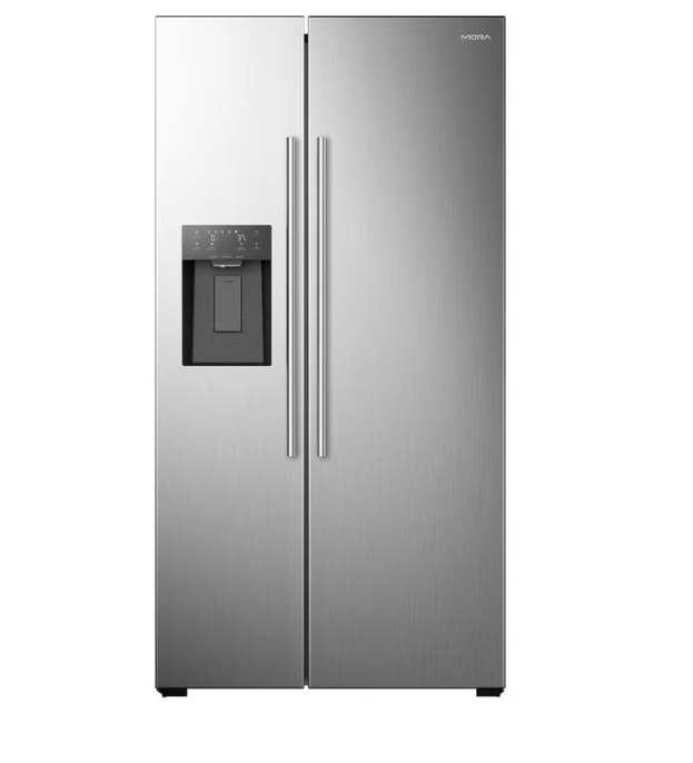 Mora - 29.1 Cu. Ft. Standard-Depth Side-by-Side Refrigerator with External Ice & Water Dispenser - Fingerprint-Resistant Stainless Steel - MRS290T5FSD