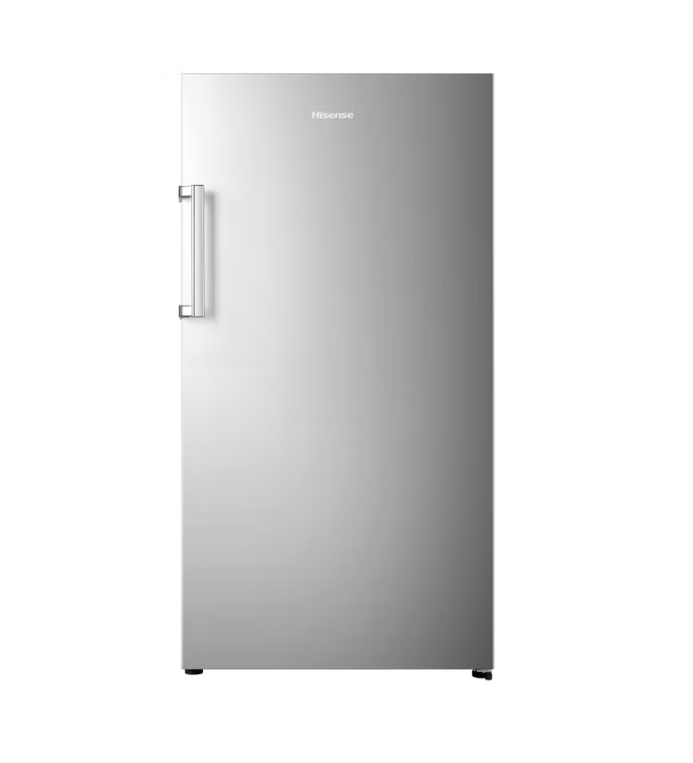 Hisense - 17 Cu. Ft. Garage-Ready Frost-Free Convertible Upright Freezer with LED Lighting, Reversible Door & Seal Break Handle - Silver - HFU171N1AVE