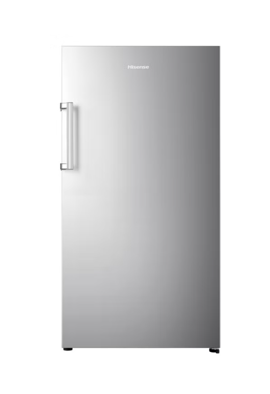 Hisense - 17 Cu. Ft. Garage-Ready Frost-Free Convertible Upright Freezer with LED Lighting, Reversible Door & Seal Break Handle - Silver - HFU171N1AVE