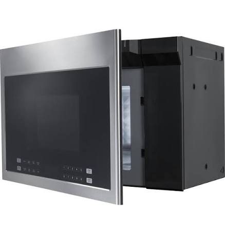 Haier - 1.4 Cu. Ft. Over-the-Range Microwave with Sensor Cooking and 10 Power Levels - Stainless Steel - HMV1472BHS