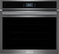 Frigidaire Gallery - 5.3 Cu. Ft. Built-In Single Electric Wall Oven with Total Convection - Black Stainless Steel - GCWS3067AD