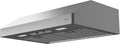 Zephyr - 30 in. Gust 400 CFM Convertible Under-Cabinet Range Hood with 3-Speed Fan, LED Lighting & Baffle Filters - Stainless Steel - AK7100BS-BF