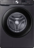 Samsung - 27 in. 7.5 Cu. Ft. Stackable Electric Dryer with Sensor Dry - Black Stainless Steel - DVE45T6000V