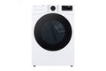 LG - 7.4 Cu. Ft. Smart Electric Dryer with TurboSteam® and Built-In Intelligence - White - DLEX4080W