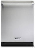 Viking - 24 in. Built-In Dishwasher with Stainless Steel Tub and Turbo Fan Dry - Stainless Steel - VDWU524SS