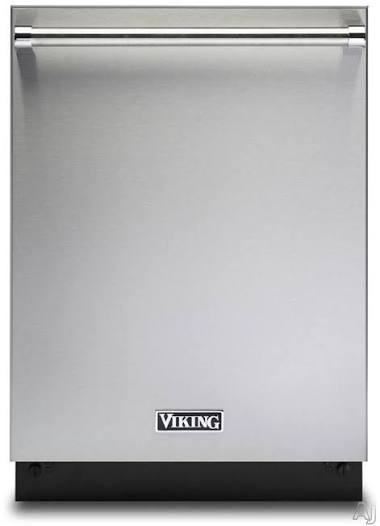 Viking - 24 in. Built-In Dishwasher with Stainless Steel Tub and Turbo Fan Dry - Stainless Steel - VDWU524SS
