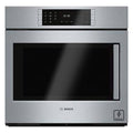 Bosch Benchmark Series - 4.6 Cu. Ft. Built-In Single Electric Wall Oven with True Convection - Stainless Steel - HBLP451UC
