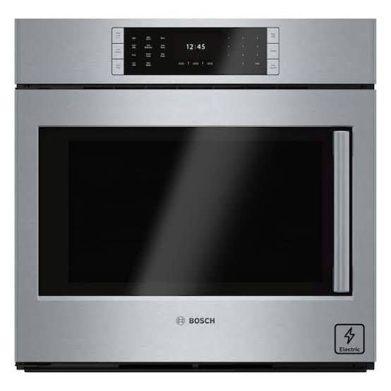 Bosch Benchmark Series - 4.6 Cu. Ft. Built-In Single Electric Wall Oven with True Convection - Stainless Steel - HBLP451UC
