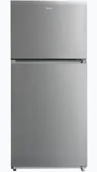 Midea - 30 in. 18.7 Cu. Ft. Garage-Ready Bottom-Freezer Refrigerator with Reversible Door, LED Lighting & Electronic Controls - Stainless Steel - MRB19B7AST