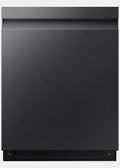 Samsung - Bespoke 24" Smart Top-Control Dishwasher with AI Wash, StormWash+™, 3rd Rack Washing System & AutoRelease™ Door - Fingerprint-Resistant Matte Black Steel - DW90F89T0UMT