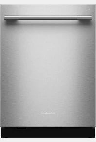 KitchenAid - 24" 360° Max Jets™ Third Rack Dishwasher with 90-Minute Normal Cycle, ProDry™ System & Stainless Steel Tub - PrintShield Stainless Steel - KDTS464SPS