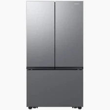 Midea - 36 in. 27 Cu. Ft. Counter-Depth PLUS French Door Refrigerator with Dual Ice Makers & AutoFill Water Pitcher - Stainless Steel - MRF27I6BST