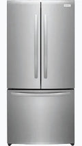 Frigidaire - 31.5 in. 17.6 Cu. Ft. Counter-Depth French Door Refrigerator with CrispSeal Crispers & EvenTemp Cooling - Brushed Stainless Steel - FRFG1813AV01