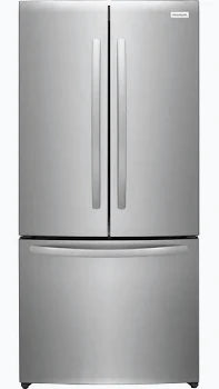 Frigidaire - 31.5 in. 17.6 Cu. Ft. Counter-Depth French Door Refrigerator with CrispSeal Crispers & EvenTemp Cooling - Brushed Stainless Steel - FRFG1813AV01