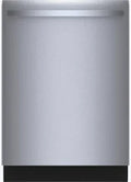 Bosch 800 Series - 24 in. Top Control Built-In Dishwasher with CrystalDry, PrecisionWash with PowerControl & 3rd Rack - Stainless Steel - SHX78DC5N/39