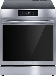 Frigidaire Gallery - 30 in. 6.2 Cu. Ft. Freestanding Electric Range with Total Convection, Air Fry & Self-Cleaning - Stainless Steel - GCFE3060BF