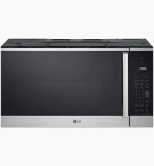 LG - 30 in. 1.8 Cu. Ft. Smart Over-the-Range Microwave with Sensor Cooking & EasyClean - PrintProof Stainless Steel - MVEM1825X