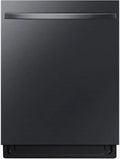 Samsung - 24 in. Bespoke Smart Top Control Dishwasher with StormWash™, AutoRelease™ Dry & 3rd Rack - Matte Black Steel - DW80CG5451MT
