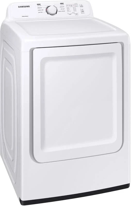 Samsung - 7.2 Cu. Ft. Vented Electric Dryer with Sensor Dry, 8 Preset Drying Cycles & Reversible Door - White - DVE41A3000W