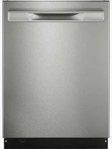 Frigidaire Gallery - 24 in. Top Control Built-In Dishwasher with CleanBoost™, MaxBoost™ Dry & 3rd Rack - Smudge-Proof Stainless Steel - GDSP4715AF