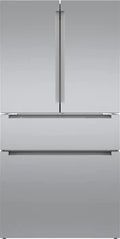 Bosch - 36 in. 20.5 Cu. Ft. 800 Series Counter-Depth French Door Refrigerator with VitaFresh Pro, Home Connect & Internal Water Dispenser - Stainless Steel - B36CL80ENS/47