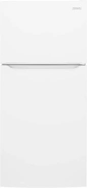 Frigidaire - 20 Cu. Ft. Garage-Ready Top-Freezer Refrigerator with EvenTemp Cooling, Adjustable Glass Shelves & LED Interior Lighting - White - FFHT2045XW3