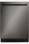 LG - 24" FlushFit Smart Top-Control Dishwasher with 1-Hour Wash & Dry, QuadWash Pro, TrueSteam & Dynamic Heat Dry - PrintProof Black Stainless Steel - LDNPH753D