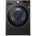 LG 4.5 Cu. Ft. Smart Front Load Washer – Black Steel – WM4000HBA