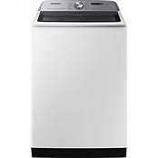 Samsung 5.5 Cu. Ft. Smart Top Load Washer with Impeller – White – WA55CG7100AW