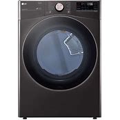 LG 7.4 Cu. Ft. Smart Electric Dryer – Black Steel – DLEX4000B
